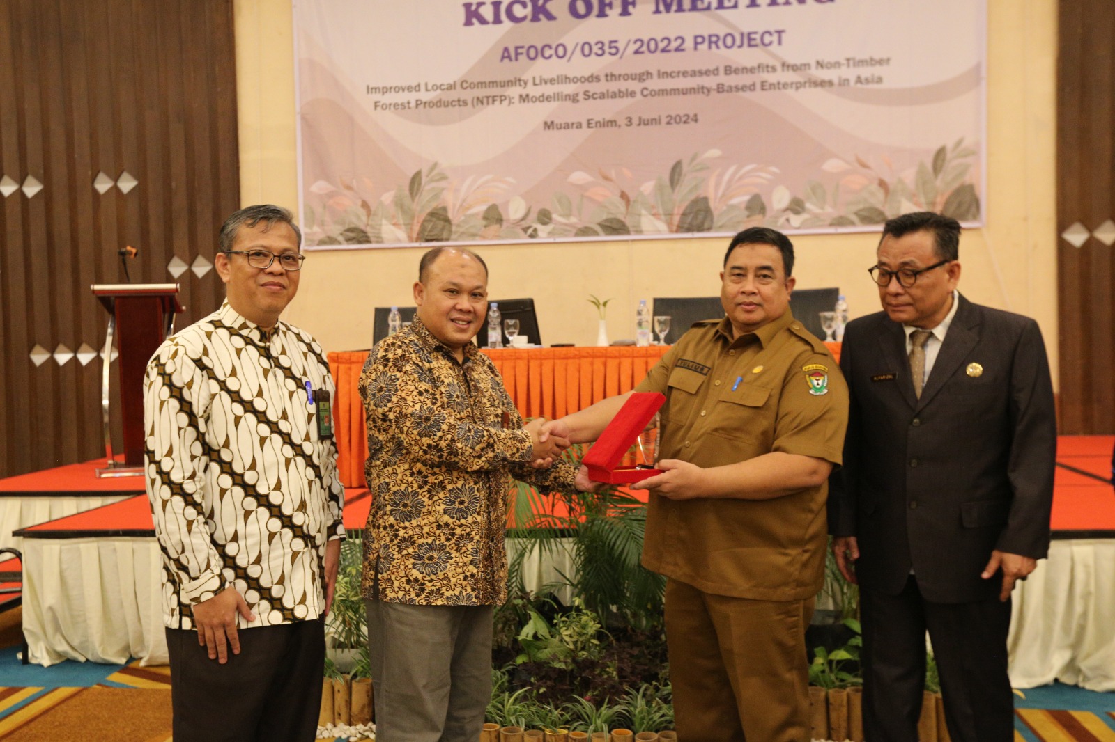 BPSILHK Palembang Gelar Kick-Off Meeting AFoCO/035/2022 project