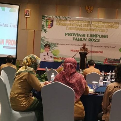BPSILHK Palembang Ikuti Rakorenbanghut Tahun 2024 Provinsi Lampung